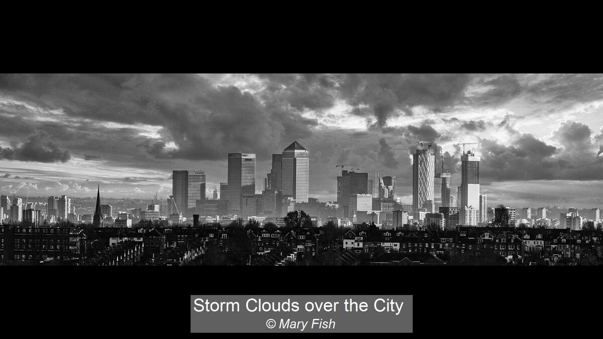 18_Storm Clouds over the City_Mary Fish